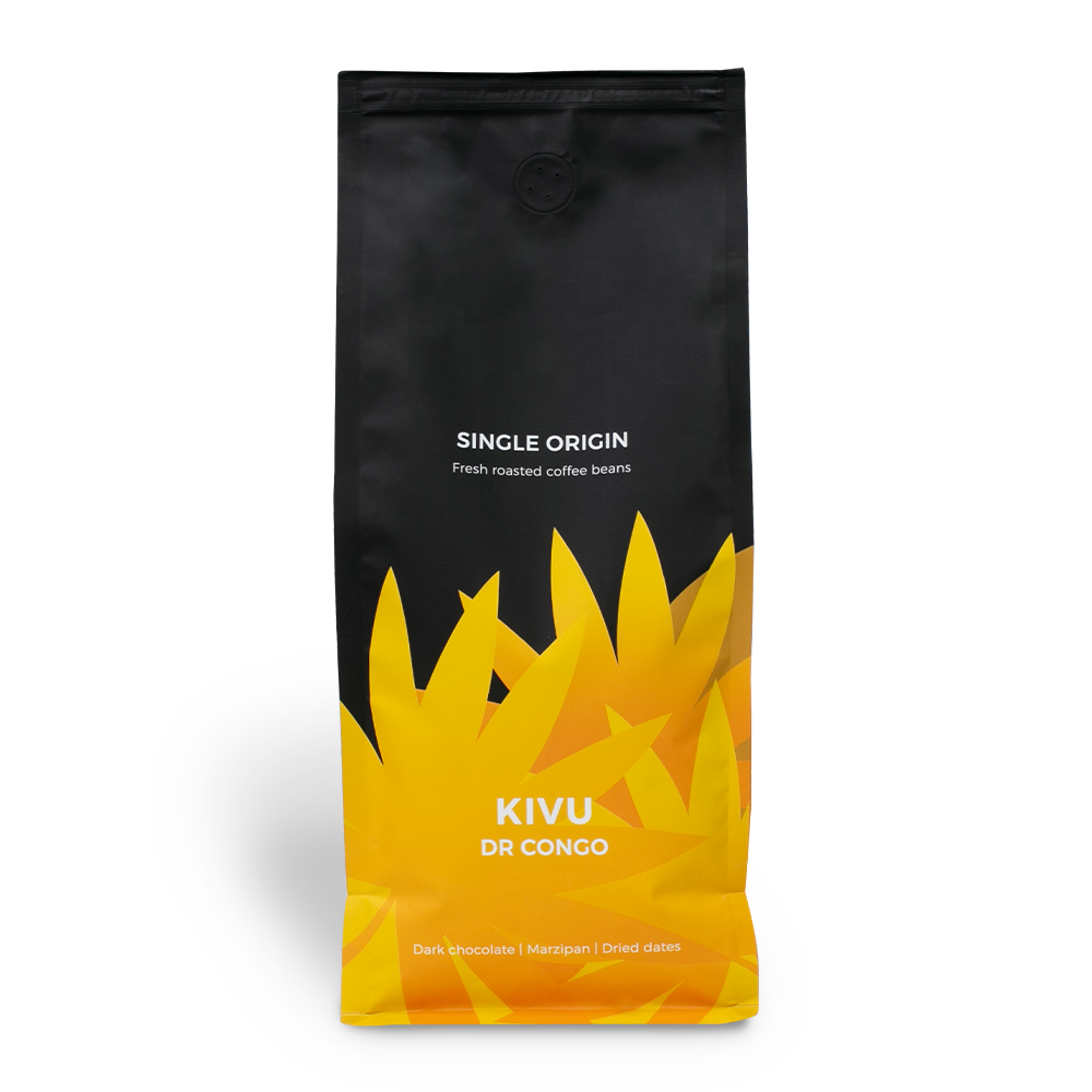 Single origin coffee beans "DR Congo Kivu", 1 kg