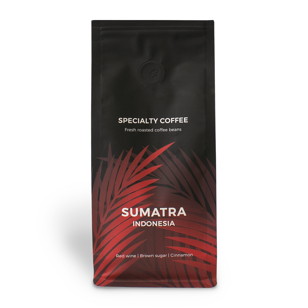 Specialty coffee beans „Indonesia Sumatra”, 250 g