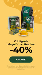C. Liégeois Magnifico coffee line -40%