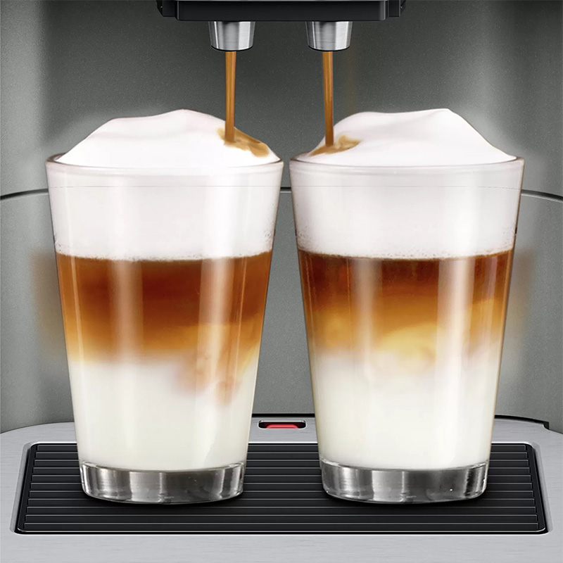 “One Touch Double Cup” function for 2 coffee portions at once