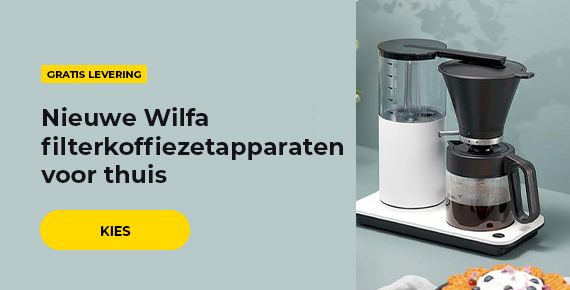 Nieuwe Wilfa filterkoffiezetapparaten voor thuis
