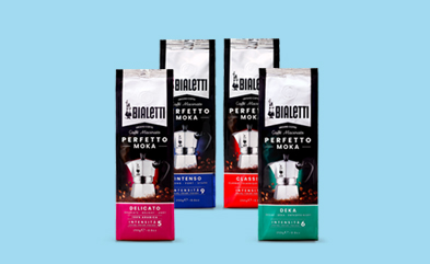 -50% op de tweede verpakking BIALETTI gemalen koffie