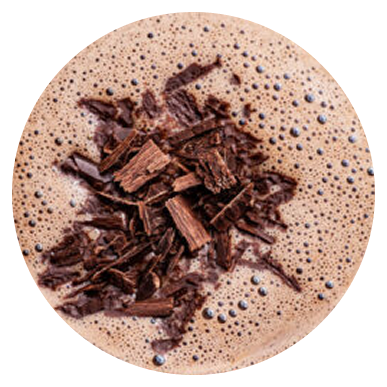 Warme chocolademelk