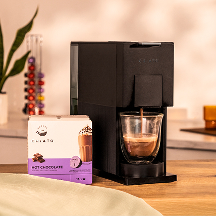 switchPLAY & cappuccino met pistachesmaak					